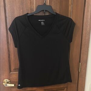 Ideology Black Fitted Cap Sleeve T-Shirt